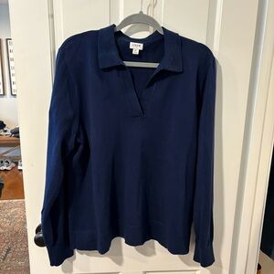 J. Crew Factory Navy Blue Sweater